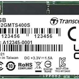 Transcend 32GB SATA III 6GB/S MTS400S 42 mm M.2 SSD 400S Solid State Drive TS32GMTS400S-picture-27