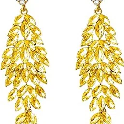 peora Cubic Zirconia Studded Fancy Drop & Dangle Earrings Contemporary Fashion Jewellery for Women & Girls-picture-35