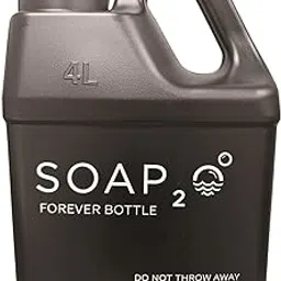 Soap₂o 1 Gallon Empty Forever Bottles, Reuseable Refillable Container To Mix HydroPods (Sold Separately) With Water To Create One Gallon Hand Soap, For Refilling Individual Smaller Bottles-picture-27