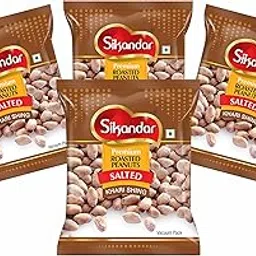 Sikandar Premium Roasted Peanuts Salted with husk Vaccum Pack-200g (pack of 6)-picture-19