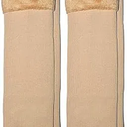shrishti creations Fluffy Thumb socks for women | girls Pairs Women Thermal Socks Winter Velvet Pile Lined Socks Thick Fuzzy Slipper Socks-picture-10