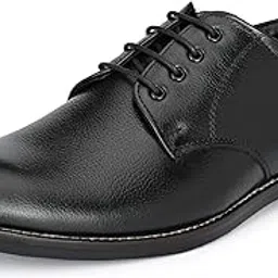 auserio Men's Full Grain Leather Derby Lace Up Formal Shoes | Anti Skid Sole & Waxed Laces | Antimicrobial & Heat-Insulating | Memory Foam Padded Insole | Shoes for Office & Parties (SSE 55.56.435)-picture-20