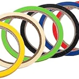 ATORSE® 10Pcs Draping Tape Mannequin Masking Tape Self-Adhesive Dress Form Red-picture-23