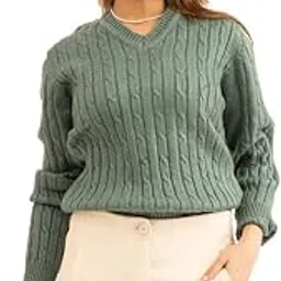 armisto Fuzzy Chunky Half Zip Sweatshirt Top/Women/Ladies/Girls-picture-42