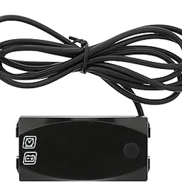 Motorcycle Volt Meter, Motorcycle Voltmeter with Accessories Transparent Acrylic Voltimetro Digital for 12V Motorcycle (Red)-picture-34