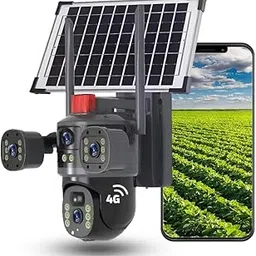 SKY HUB 4G Solar Security Camera, Wireless Outdoor with 7W Panel, Built-in Battery, 24/7 Surveillance, Zero Wiring, SIM Card Compatible-image-42