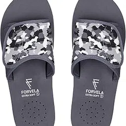 forvela Camo Design Doctor Soft Flat Ortho Care Orthopaedic Diabetic Comfort Dr Flipflops MCR Slippers For Women and Girl's Bathroom House Home Daily Use Chappal Slides-picture-54
