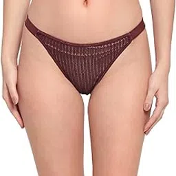 erotissch Women’s Striped Low-Rise Panty Brief, Made of Super Combed Nylon Elastane, Antimicrobial, Soft No-Marks Elastic Waist, Stylish Everyday Innerwear for Teens-picture-31