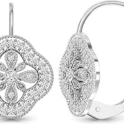 lecalla 925 Sterling Silver Earrings for Women and Girls | BIS Hallmarked Small Drop Dangle Leverback Earring Jewelry-picture-22