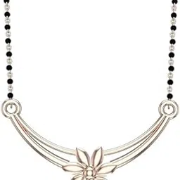 dishis 14K/18K/22K Yellow/Rose/White Gold Designer Mangalsutra for Women-picture-23