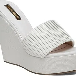 Womens White Pumps FnH 7921-WHT-image-24