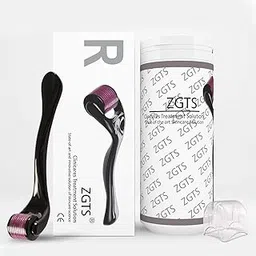 ZGTS 540 Needles Titanium Alloy Needles Derma Roller, Black/Purple, 1.5mm-picture-30
