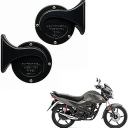 Premium Dual Wind Tone Horn for Livo & Other Bikes & Cars | Loud Sound | 12V Electric Horn Set-picture-21