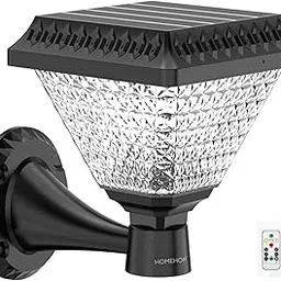 Homehop Solar Light Outdoor 10W LED Automatic Wall Lamp Waterproof for Home Decor, Garden, Pillar, with RGB Flashing Modes (ABS, Multi-Color, Pack of 1)-image-14