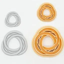 A1 3D Prints Polymer Clay Earing Cutters, Knot Shape, Clay Earing Making Tools, Clay jwellery, DIY Tools, Set of 2 pcs [Size : 25,30mm]-picture-29