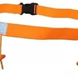 JAZZY PEARLS® 4xReflective Tape Cycling Race Number Belt Triathlon Waist Belt Night Running Orange-Sporting Goods-Fitness Running & Yoga-Fitness Equipment & Gear-Running Belts-image-85