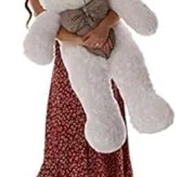 TOYFOREVER Teddy Bear for Girls Big Size, Panda Teddy Bears for Kids, tady Bears Toys Big Size Latest 5 Feet White Standard New Edition-picture-14