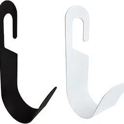 MERISHOPP Garden Hose Hanger Portable Strong Hose Holder for Basement Terrace Backyard Black-image-45