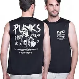 looks united Men Vest, Vest for Men, Gym Vest for Men, Printed Sleeveless Vest for Mens, Sando for Men, Sando, Round Neck Vest for Men-picture-19