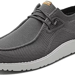 1tazero Men Slip On Shoes Loafer with Arch Support Insoles,Men Casual Shoes for Plantar Fasciitis-picture-31