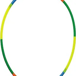 SSM Mart Hola Hoop for Girls-Boys, Ideal Fitness Ring Toy for Playing and Pet Training, Adjustable Plastic Colorful Exercise Ring- Small-picture-15