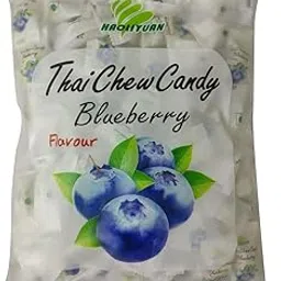 Haoliyuan Thai Chew Candy Blueberry Flavoured Candy 100Pcs (350 gm)-picture-48