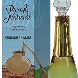 Parag Fragrances Bramah Kamal Attar/Natural Perfume Oil 12Ml (Pure & Natural Diamond) Grade-1 Series Non-Alcoholic & Long Lasting Attar/Itra/Etra For Men/Online Attar-image-96