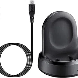 Kissmart New Galaxy Watch Charger, Replacement Galaxy Watch Charging Dock Cradle For Samsung Galaxy Watch Sm-R800, Sm-R810 Smart Watch (Black), ?USB, Black-picture-17