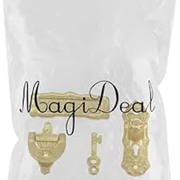 Fashion My Day 2x1/12 Scale Miniature Ornament Door Locks Doll House for Interior Decoration | Modern | Clothes & Accessories | Dolls-picture-16