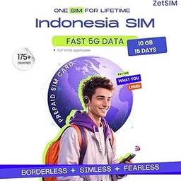 ZetSIM Indonesia eSIM | 10GB Data for 15 Days | Reliable eSIM for Tourists & Digital Nomads | Instant Setup | No Hidden Fees | iPhone, Samsung, Pixel-picture-11