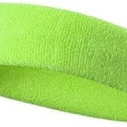 GYMGALAXY Light Green: Sweat Bands/Headbands for Women Men Elastic Headband Sports Sweatbands Athletic Stretchy Head Band Workout Running Basketball Moisture Wicking Terry (parate Green), 1 Pcs-picture-24