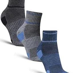 dollar Sports Ankle Length Cotton Socks For Men's In (Pack of 3)-picture-12
