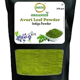 DIETS ORGANICS AVURI Powder/Indigo Powder for black Hair-200Gms-image-76