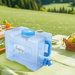 ATORSE Camping Water Container with Faucet Portable for Driving Handwashing Camping 8L-image-2