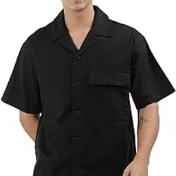 calvin klein jeans Solid Relaxed Fit Linen Shirt-picture-27