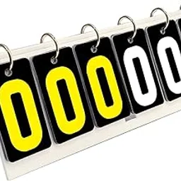 CALANDIS™ Flip Number Score Board Tabletop Score for Football Basketball Sport | Other Sporting Goods-image-61