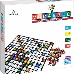 Odwag Premium Vocabble Game for Kids & Adults | Scrabble for Adults | Word Builder Game for Kids | Perfect for Home & Travel | 2-4 Players | Durable & Long-Lasting-picture-19