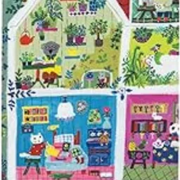 Hobonichi Techo Accessories Yumi Kitagishi: Hobonichi Pencil Board for Weeks (Animal Condo) image 1
