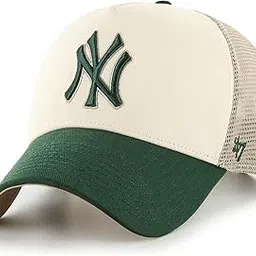 47 New York Yankees Ballpark Mesh TT Offside DT Beige Cap-picture-16
