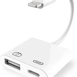 USB Camera Adapter for Phone, 2 in 1 USB OTG Reader Adapter with Charger Port Compatible Phone 12/12Pro/11/X/XS/8/7 IPAd USB Drive,MIDI Keyboard-picture-15