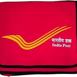 Post Office Bag, Red and Black, Zippered Compartments-picture-28