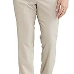 raymond Men's Slim Fit Solid Pattern Poly Viscose Blend Flat Front Formal Trouser-picture-38