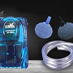 kickAt Double Outlet Aquarium Oxygen Air Pump for Air Bubble and Oxygen of Fish Tank-picture-23