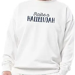 Raise a Hallelujah Sweatshirt, Unisex Christian Apparel, Inspirational Graphic Premium, Faith-Based Clothing, Comfortable Casual Top-image-19