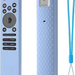 Oboe Silicone Tv Remote Cover Compatible with LG Smart TV Remote LG MR25GA Full Wrap Protective Case with Lanyard (E-Glow in Dark Blue) [Remote NOT Included]-picture-21
