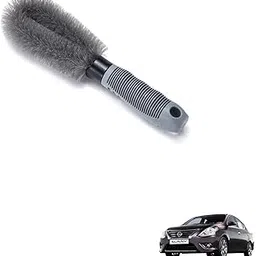 Kozdiko Car Alloy Wheel Brush Hub Clean Wash Useful Rim Brush for Nissan Sunny-picture-17