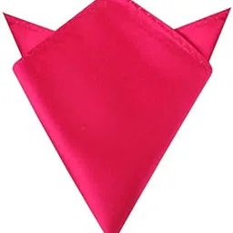 style along Pink Mens Solid Micro Fiber Silk Satin Pocket Square Wedding Handkerchiefs-picture-18