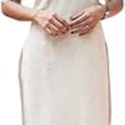 aimers craft Women's Cotton Floral Printed Straight Kurti with Palazzo (White)-picture-4