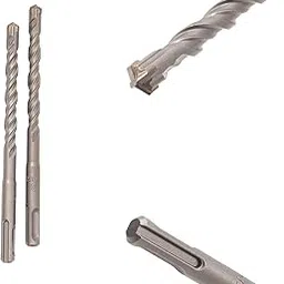 TAPARIA 10mm Cross Point Tip SDS Plus Hammer Drill Bit for Concrete/Masonry Drilling (HDC 10160, 10x100x160 mm, Pack of 2)-Home, DIY, Professional, Construction, Brick, Wall-Drilling-image-7
