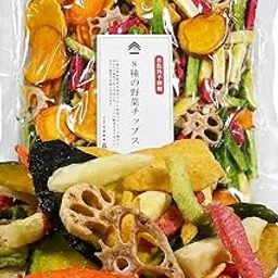 Vegetable chips, low-carb snacks [Crunchy, low-oil recipe, 8 kinds of fresh vegetable snacks] Sennari Shokai [Tsumamigura] 300g | Made in Japan | Japanese Chips-picture-54